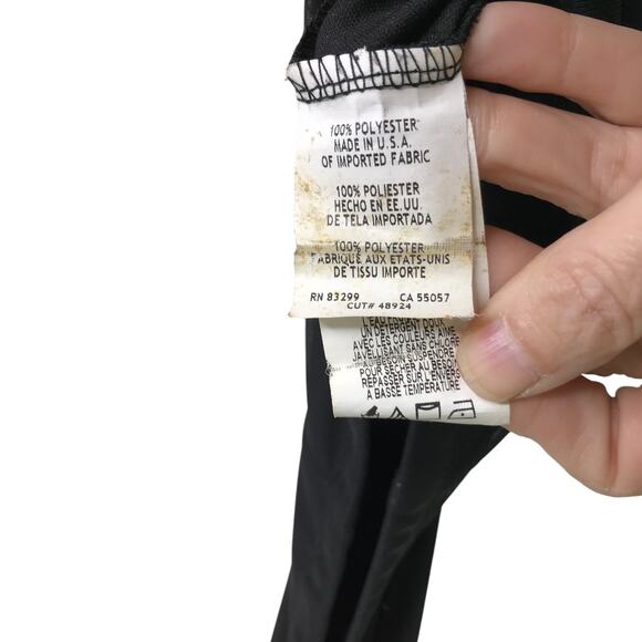 Christin Michaels Palazzo Pants Women S Black Sheer High Rise Wide Leg - Picture 8 of 8